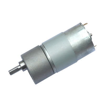 موتور گیربکس گیربکس 37mm 12V 24V موتور DC 45 Rpm سر و صدا کم گشتاور بالا