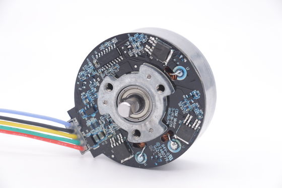 DBL5520 موتور بدون برس روتور بیرونی 2400 RPM موتور BLDC با چرخش کم سرعت و چرخش بالا
