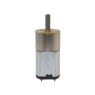 3 ولت 6 ولت DC موتور چرخ دنده با سرعت پایین 16mm 35 45 55 rpm 3MM محور معکوس DIY Smart Lock