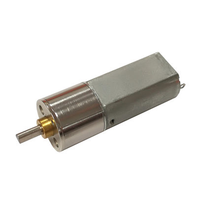 12 ولت DC مینی موتور دنده سیاره ای 50RPM / 100RPM گشتاور بالا 16MM برای قفل هوشمند