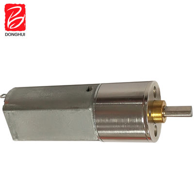 12 ولت DC مینی موتور دنده سیاره ای 50RPM / 100RPM گشتاور بالا 16MM برای قفل هوشمند