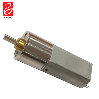 12 ولت DC مینی موتور دنده سیاره ای 50RPM / 100RPM گشتاور بالا 16MM برای قفل هوشمند