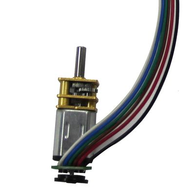 موتور چرخ دنده مایکرو برش DC 12mm قطر GM12 - N20 12 Rpm موتور چرخ دنده با رمزگذاری