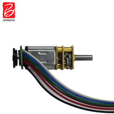 موتور چرخ دنده مایکرو برش DC 12mm قطر GM12 - N20 12 Rpm موتور چرخ دنده با رمزگذاری