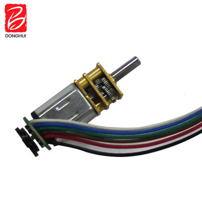 موتور چرخ دنده مایکرو برش DC 12mm قطر GM12 - N20 12 Rpm موتور چرخ دنده با رمزگذاری