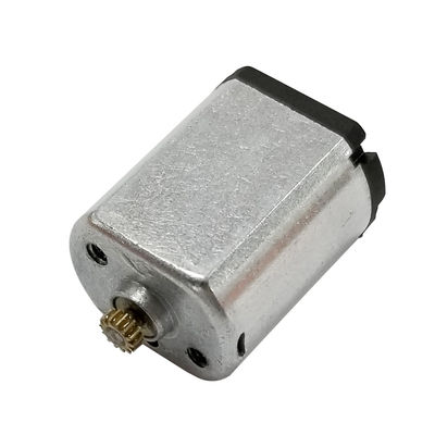 15.5mm 3V مینی فلزی برس موتور DC FF 030 با کرم گیر برای قفل هوشمند