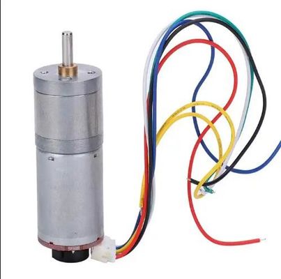 25mm Brush DC Gear Motor Copper Micro Electric Motor Speed Reduction Reducer با چرخ دنده ها