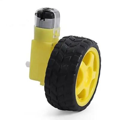 موتور چرخ چرخ پلاستیکی هوشمند TT 5 ولت قطر 20 میلی متری برای چرخ های ماشین ربات DIY