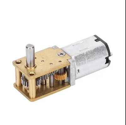 6 ولت - 12 ولت برش موتور چرخ دنده ای DC کرم افقی short shaft موتور چرخ دنده ای DC Micro Metal