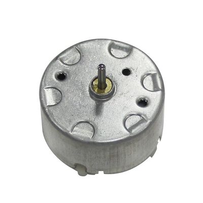شور کم 32mm 6V موتور الکتریکی DC 3000rpm 500 موتور DC برای خنک کننده هوا
