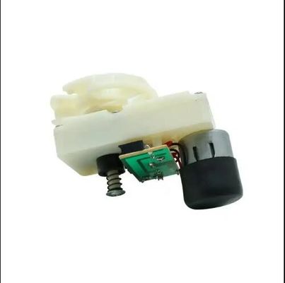 24 ولت 21 دور در دقیقه موتور دنده پلاستیکی 50GS 365 360 DC موتور دنده مربع برای دستگاه فروش هوشمند