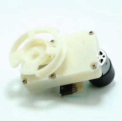 24 ولت 21 دور در دقیقه موتور دنده پلاستیکی 50GS 365 360 DC موتور دنده مربع برای دستگاه فروش هوشمند