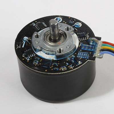 موتور بدون برس 55 میلی متری با تورک بالا 3830 RPM ماساژور BLDC موتور 24 ولت