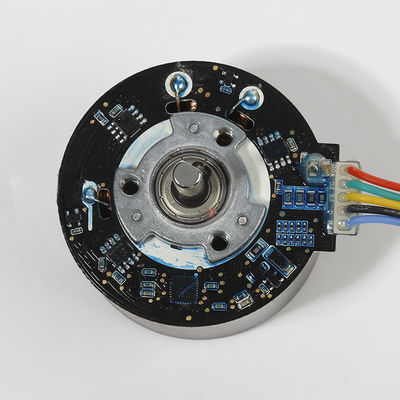 موتور بدون برس 55 میلی متری با تورک بالا 3830 RPM ماساژور BLDC موتور 24 ولت