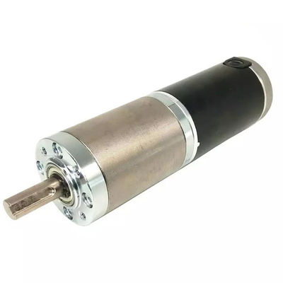 12 ولت / 24 ولت موتور چرخ دنده سیاره ای DC 10W - 100W طول میله سفارشی