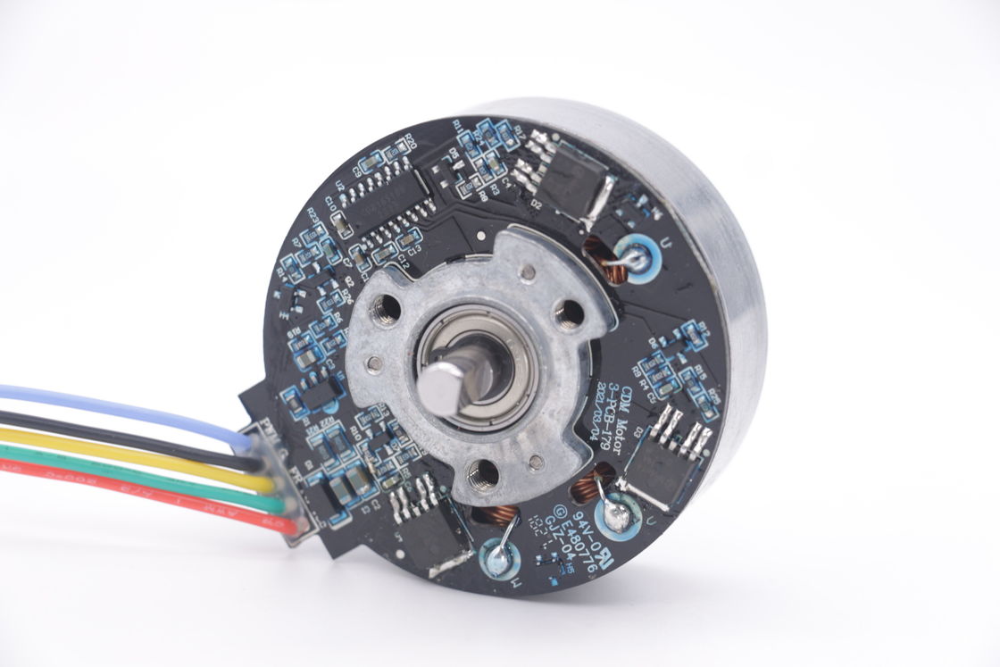 DBL5520 موتور بدون برس روتور بیرونی 2400 RPM موتور BLDC با چرخش کم سرعت و چرخش بالا