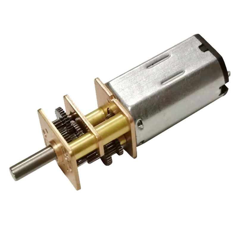 گیربکس 12 میلی متری متال گیربکس موتور DC 45 دور در دقیقه 1.5 ولت 24 ولت 0.7 وات برای قفل درب