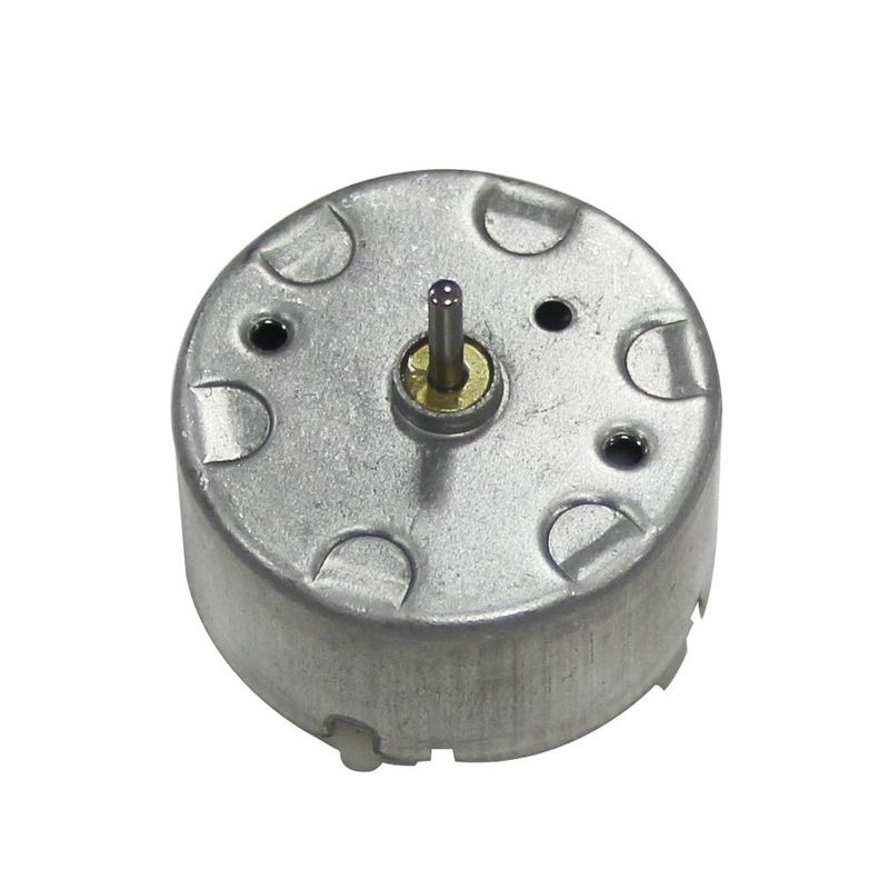 شور کم 32mm 6V موتور الکتریکی DC 3000rpm 500 موتور DC برای خنک کننده هوا