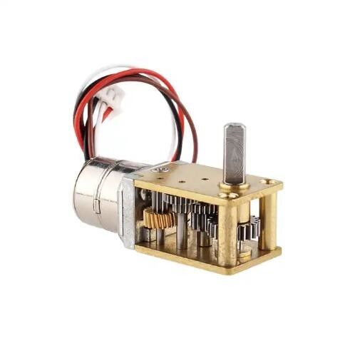 12mm Right Angle DC Worm Gear Motor مغناطیس دائمی بدون برس موتور مرحله ای
